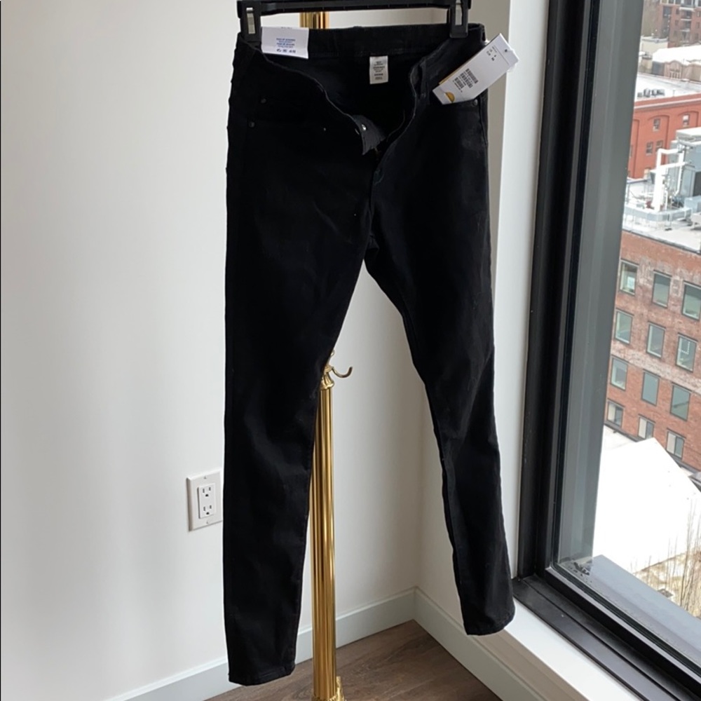 H&M conscious push up jeggings size 4